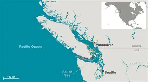 map of the Salish Sea
