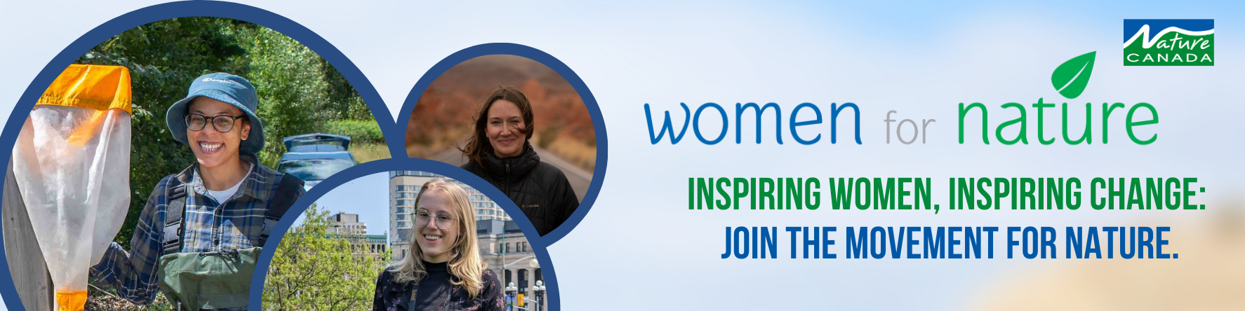 Women for Nature Linkedin Banner