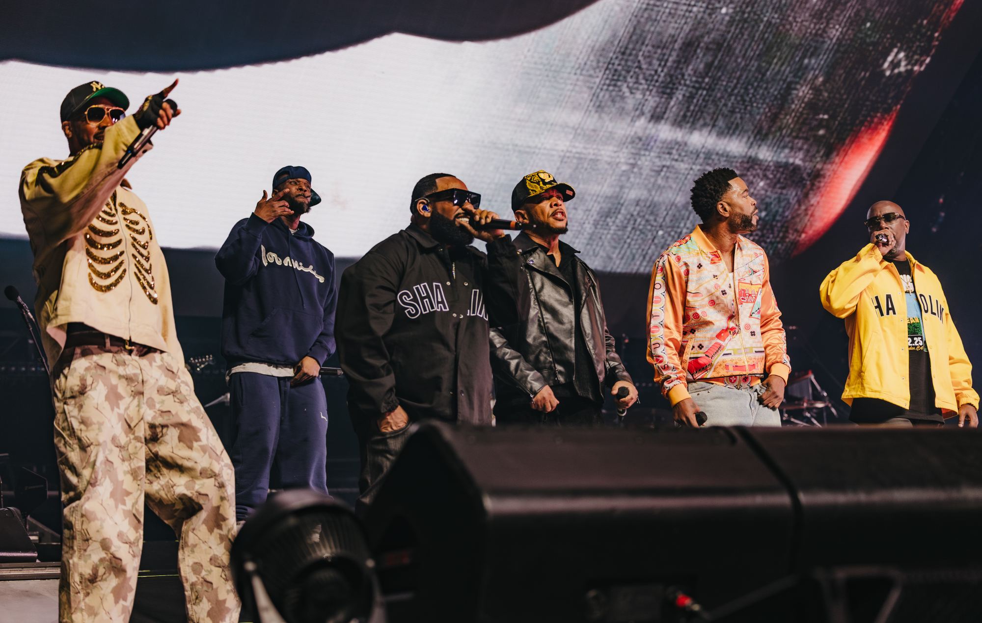 Wu-Tang Clan live. Credit: Caley Hanse