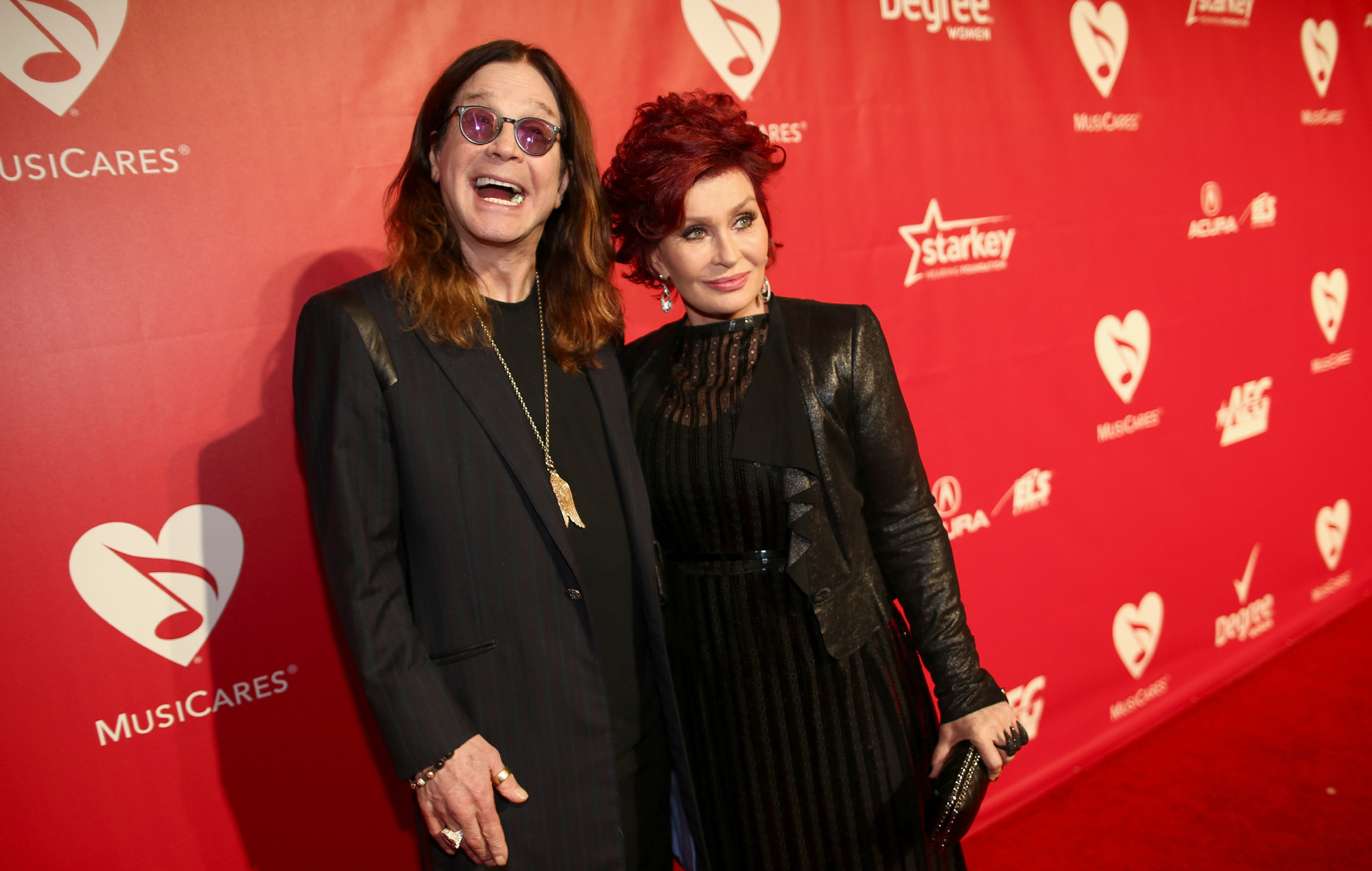 Ozzy and Sharon Osbourne, photo by Christopher Polk/Getty