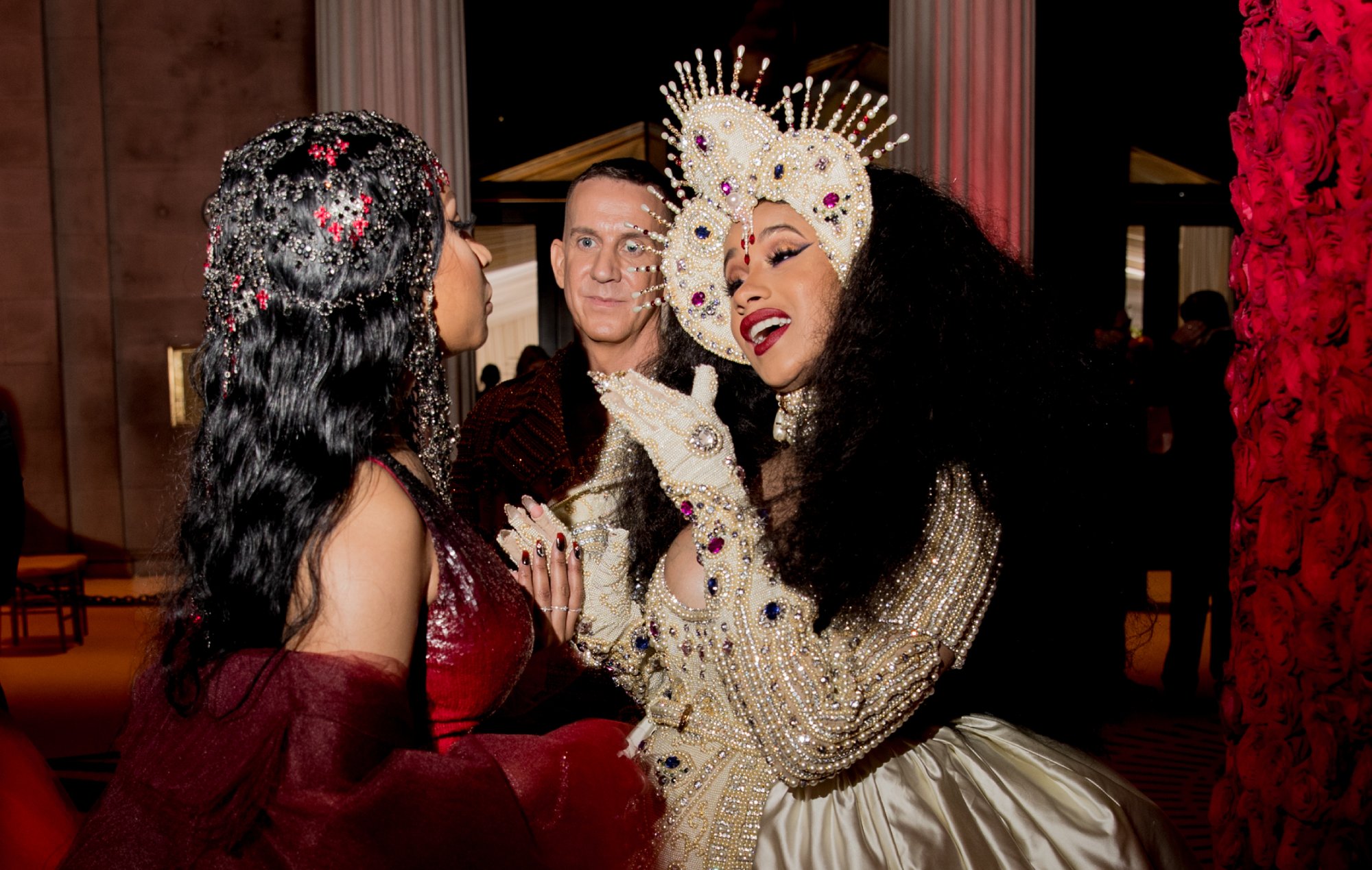 Nicki Minaj and Cardi B pictured in 2018