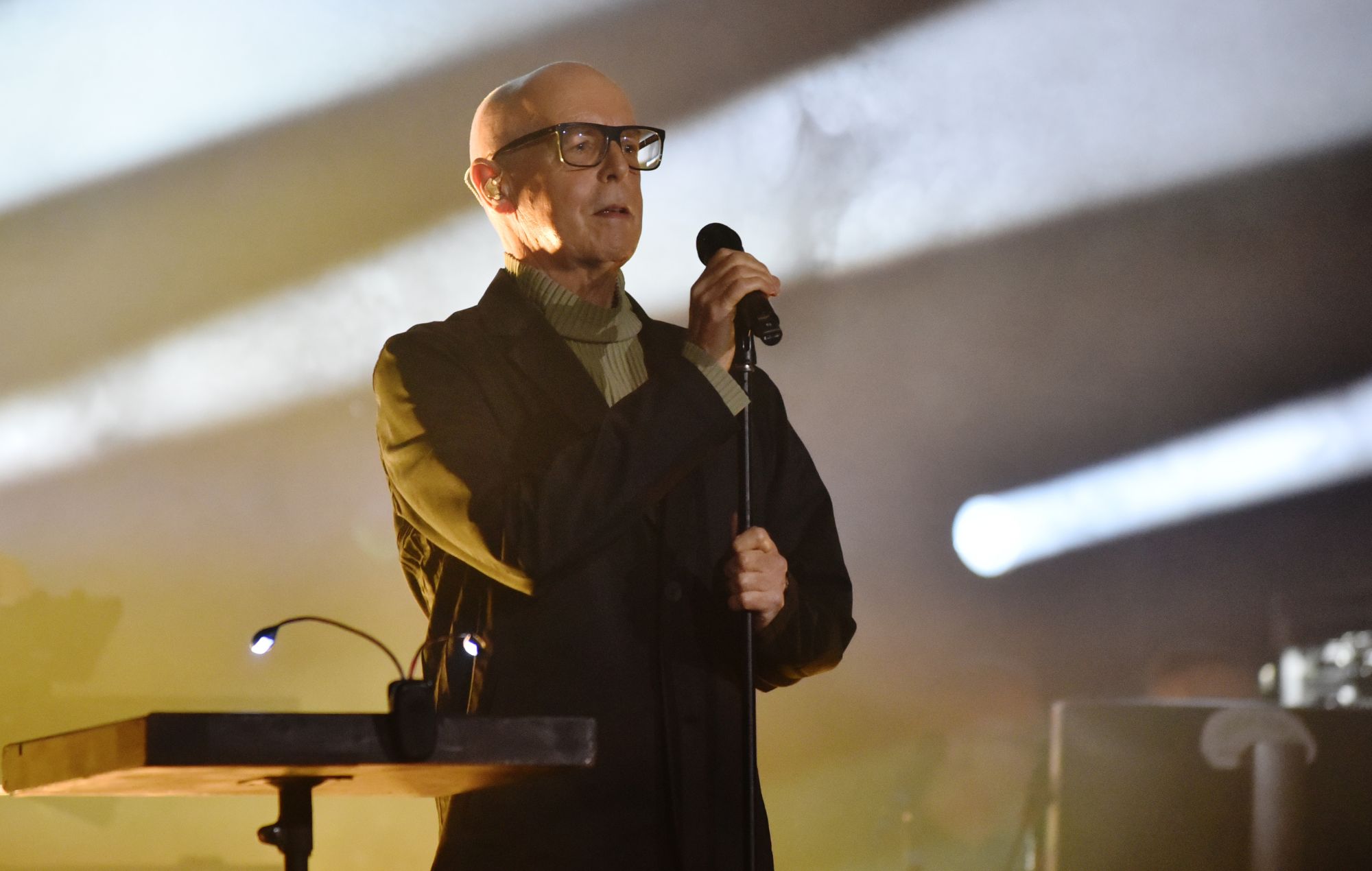 Neil Tennant of Pet Shop Boys performs live in April 2026