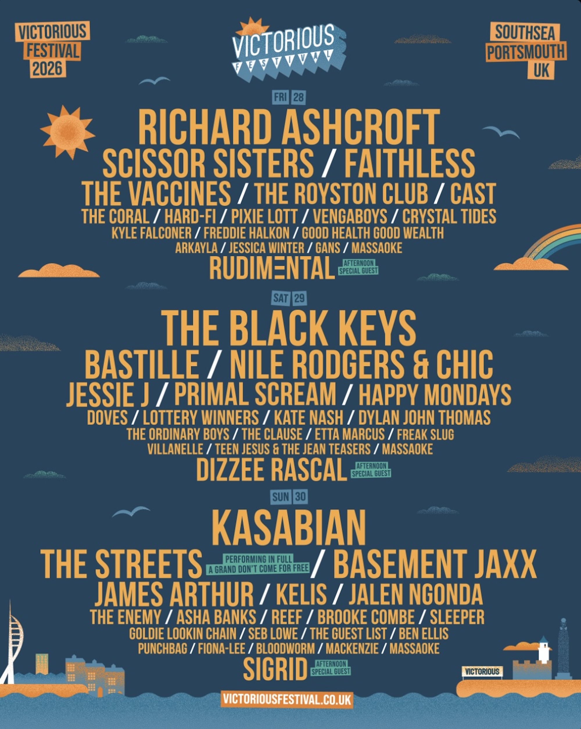 Victorious 2026 line-up