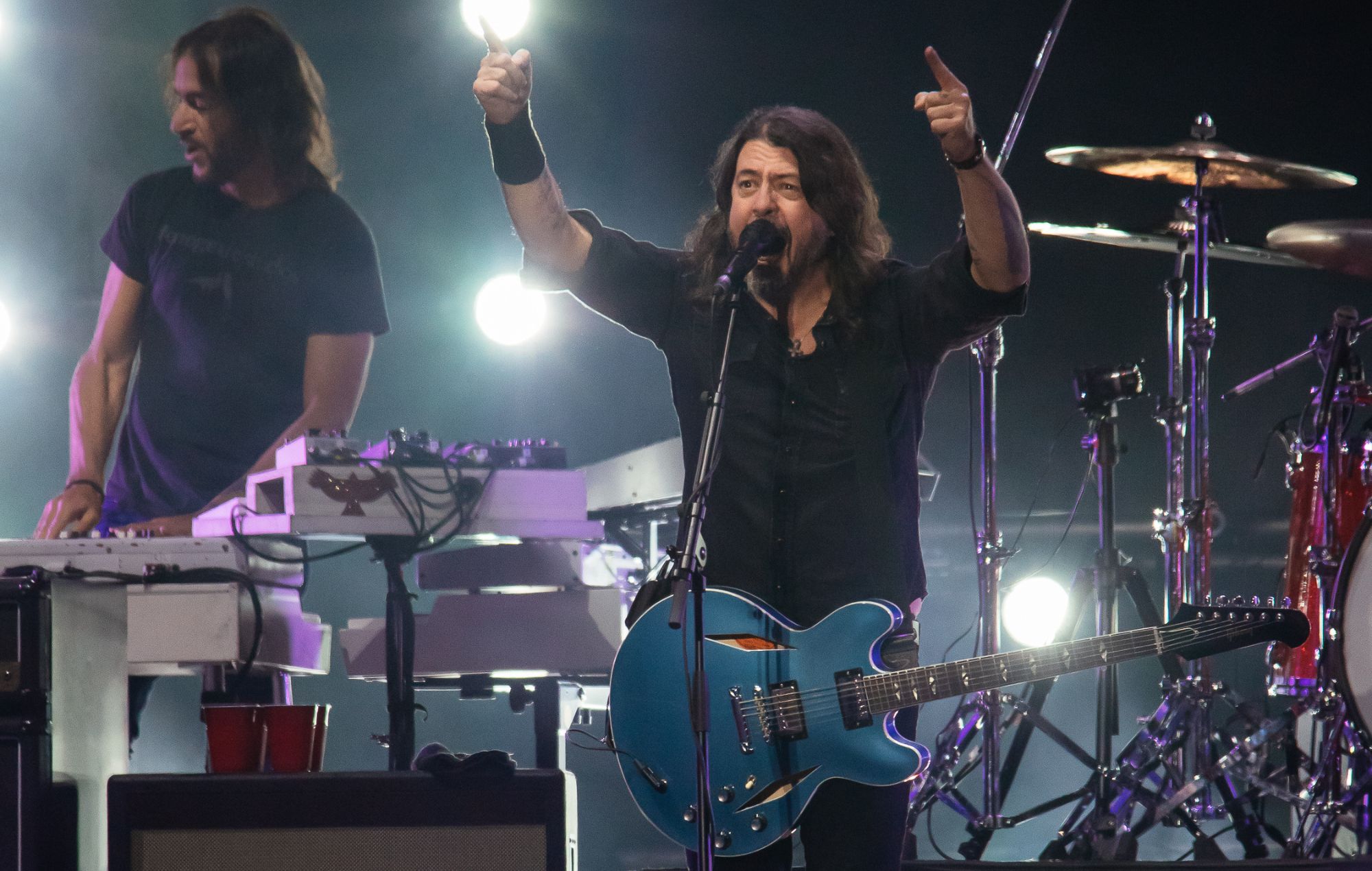 Dave Grohl of Foo Fighters performs in November 2025