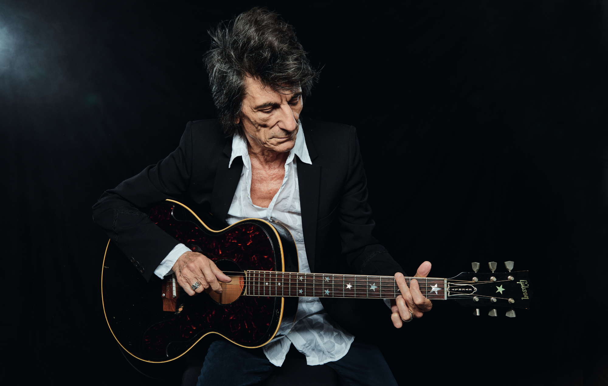 Ronnie Wood press photograph