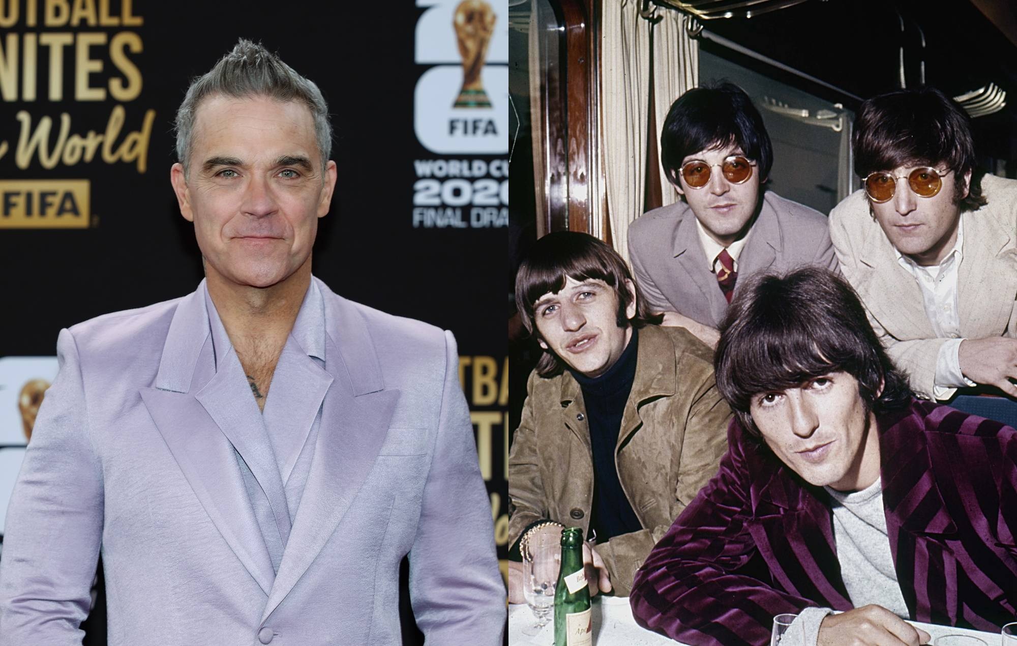 Robbie Williams and The Beatles