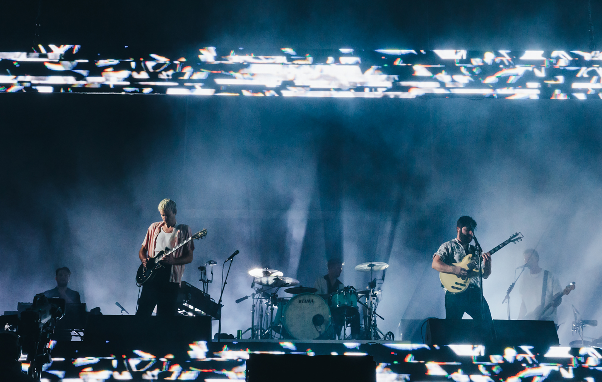 Foals live at Reading 2023, photo by Andy Ford