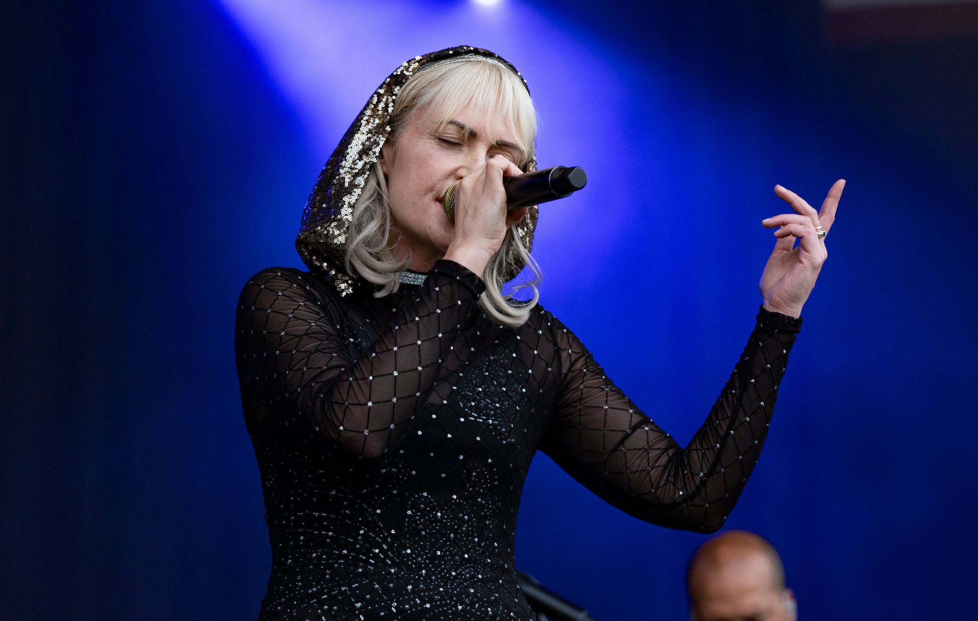 Emily Haines of Metric performs live