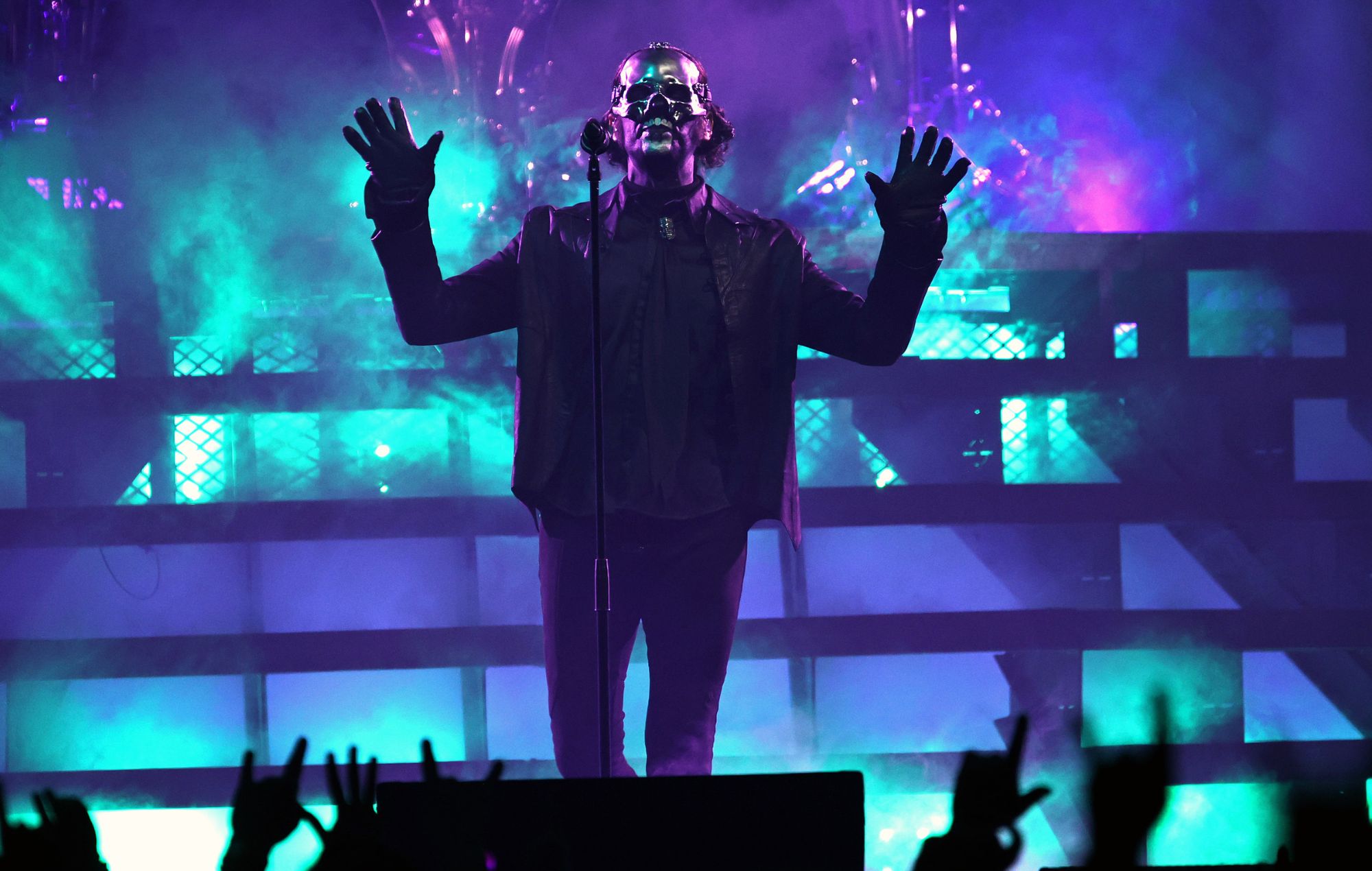 Tobias Forge performs with Ghost in 2026