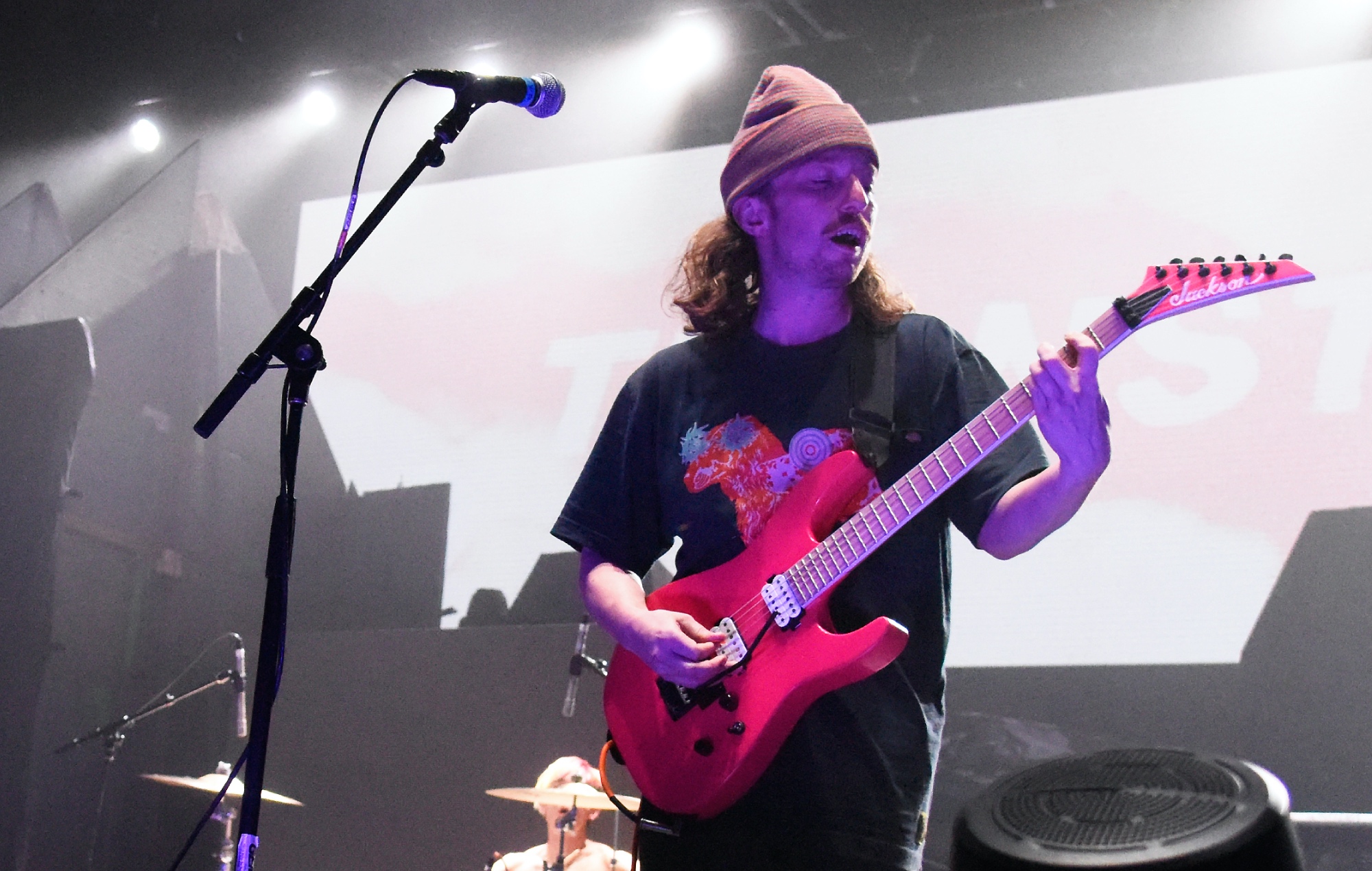 Brady Ebert performing live on stage, photo by Tim Mosenfelder/Getty