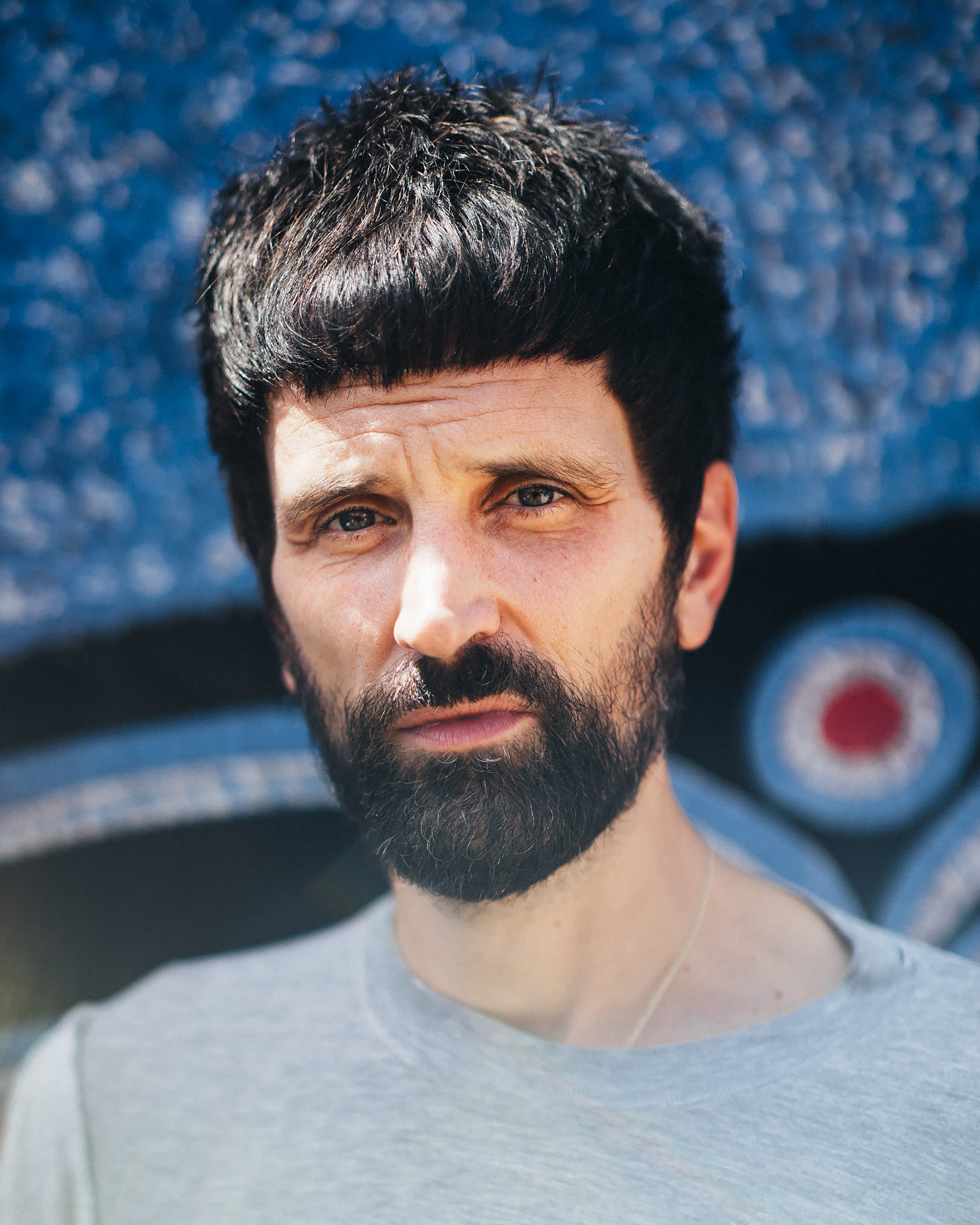 Serge Pizzorno of Kasabian at Glastonbury 2024, photo by Andy Ford