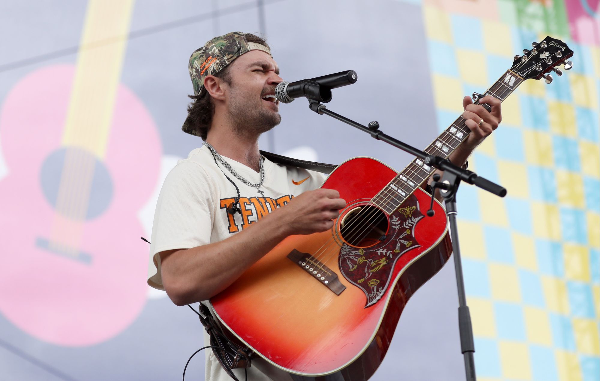 Conner Smith performs in June 2025