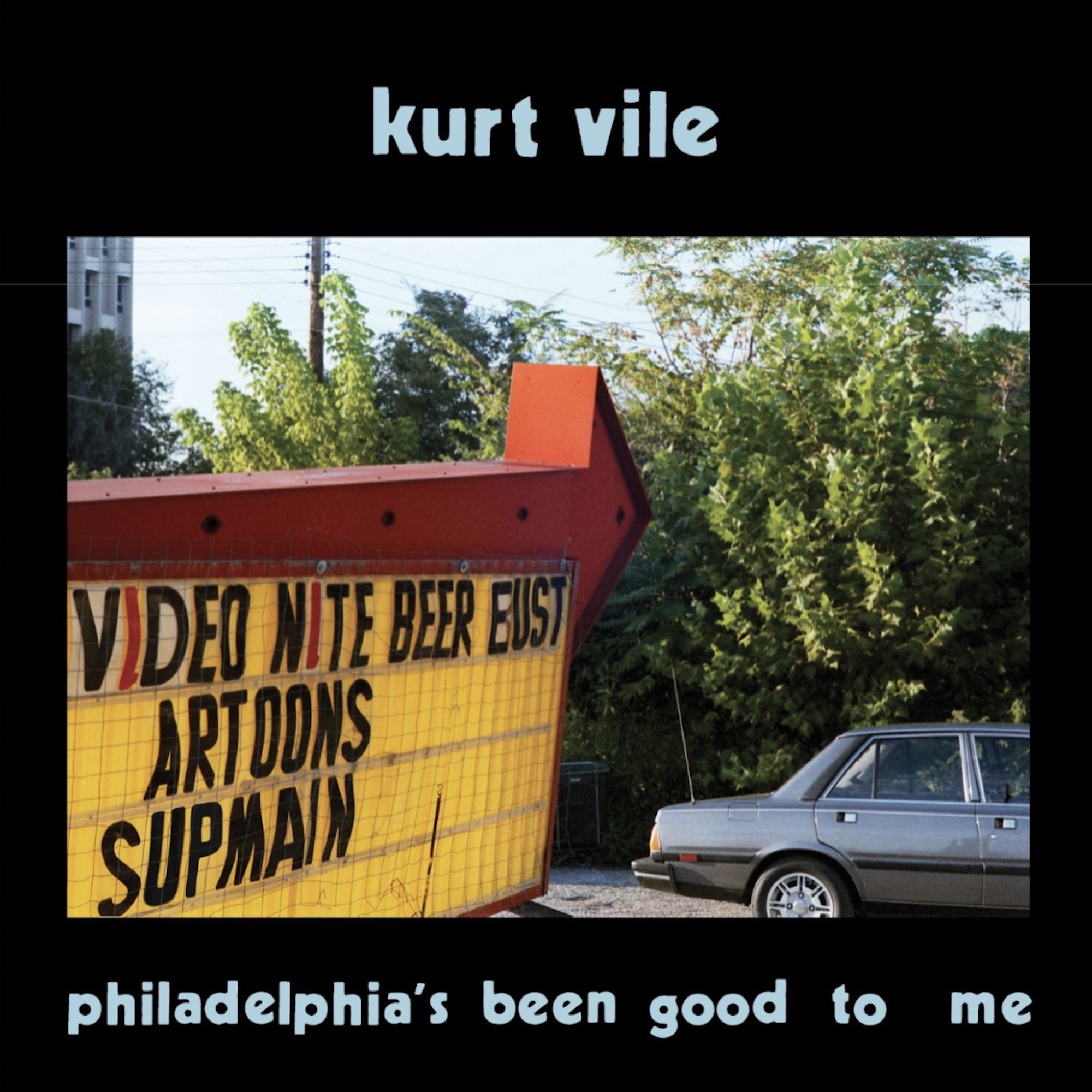 Kurt Vile 'Philadelphia's been good to me' Album Artwork