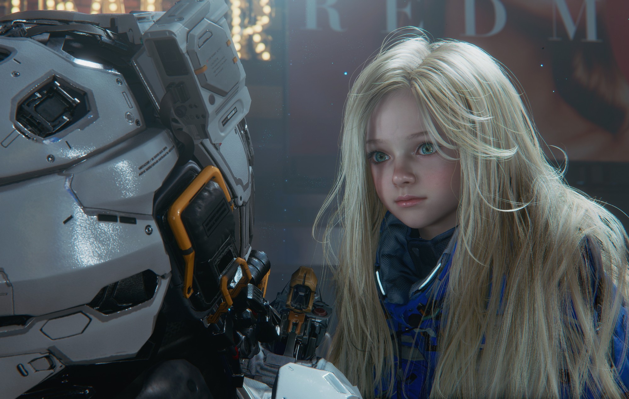 Hugh and Diana in 'Pragmata'.