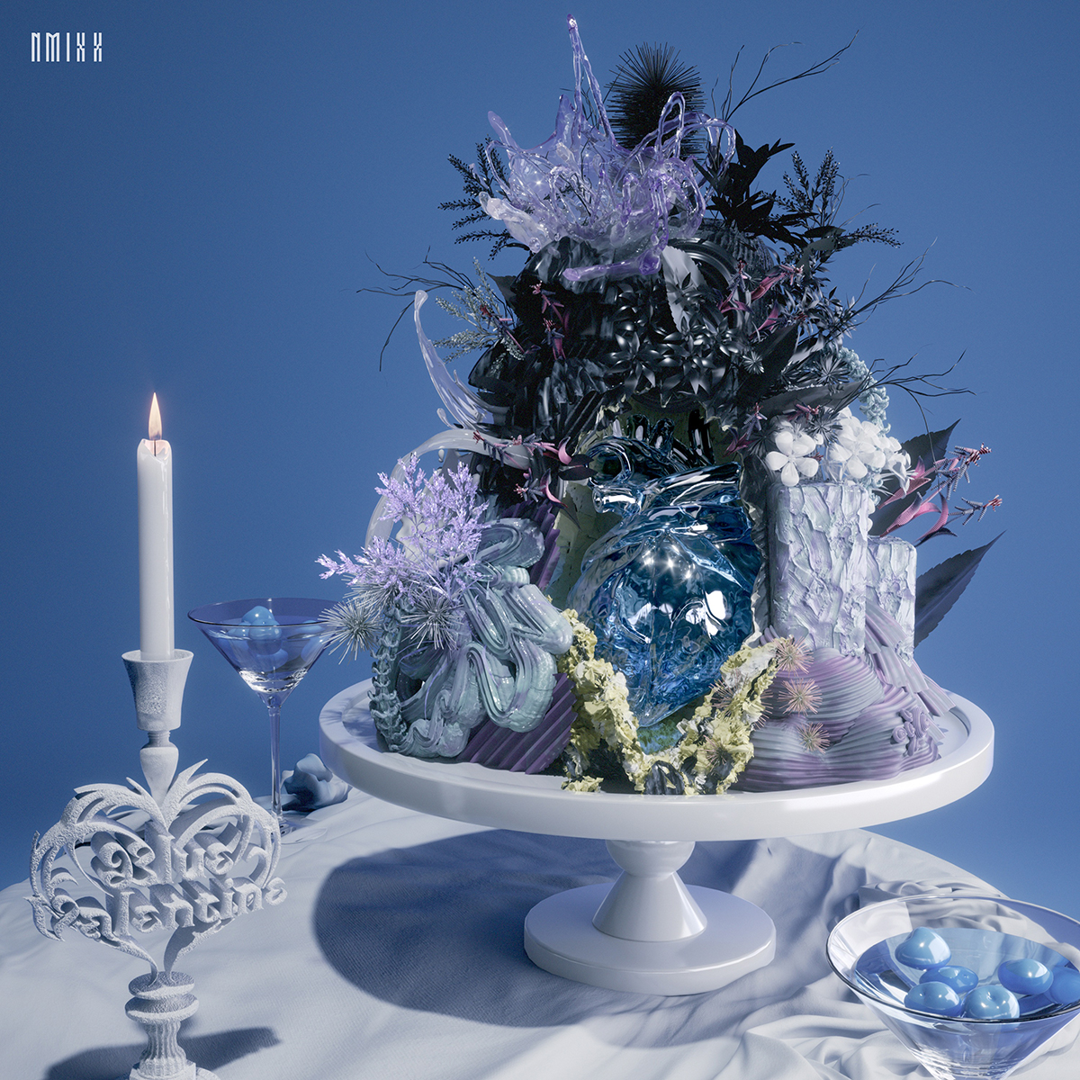 NMIXX ‘Blue Valentine’, photo by JYP Entertainment