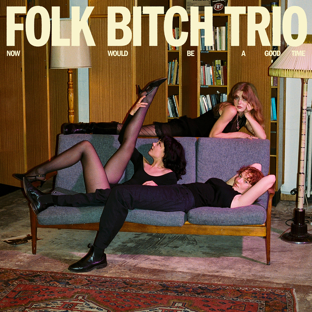 Folk Bitch Trio ‘Now Would Be a Good Time’, photo by Jagjaguwar