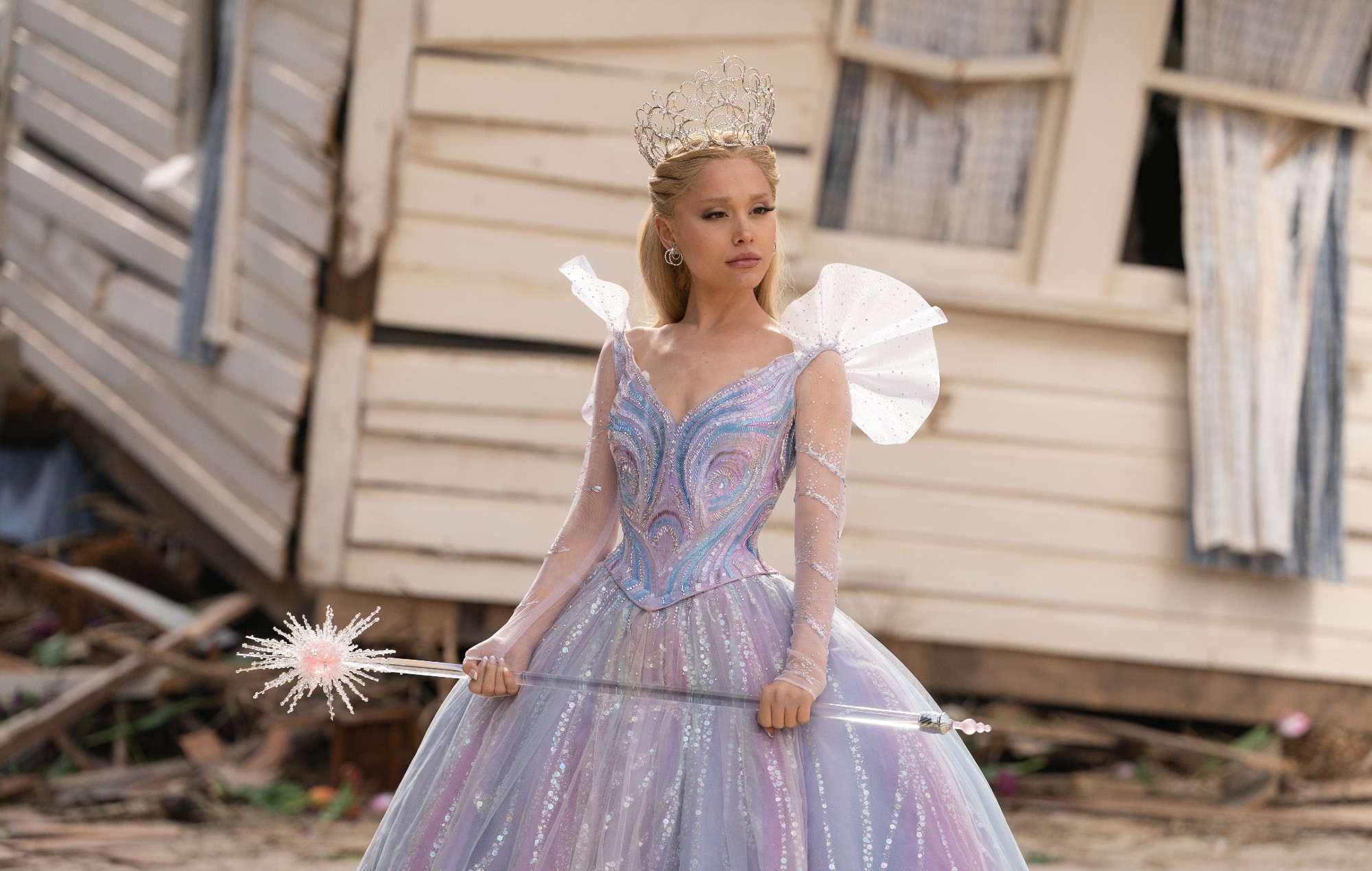 Ariana Grande as Glinda in 'Wicked: For Good'