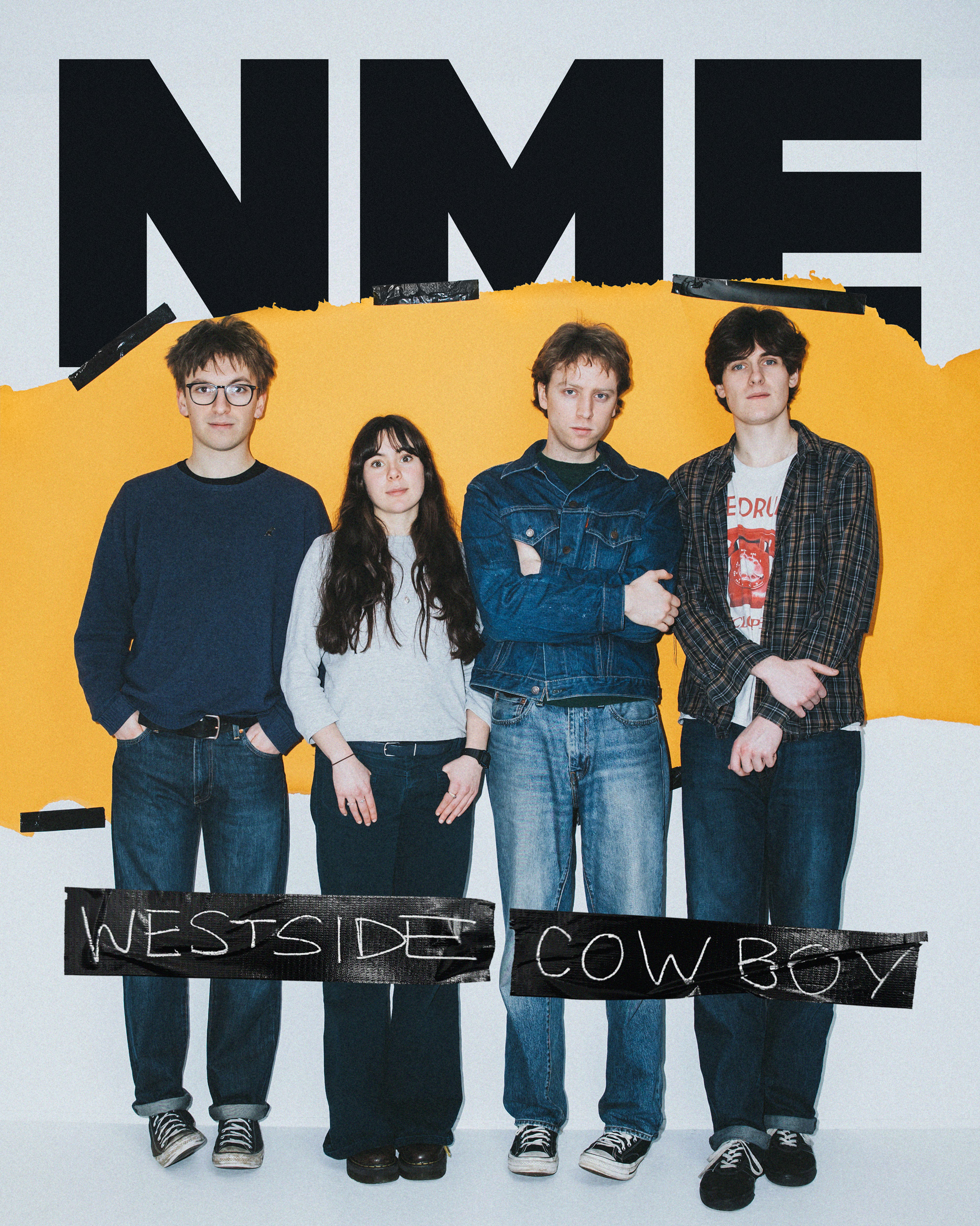 Westside Cowboy on The Cover of NME (2026), photo by Andy Ford