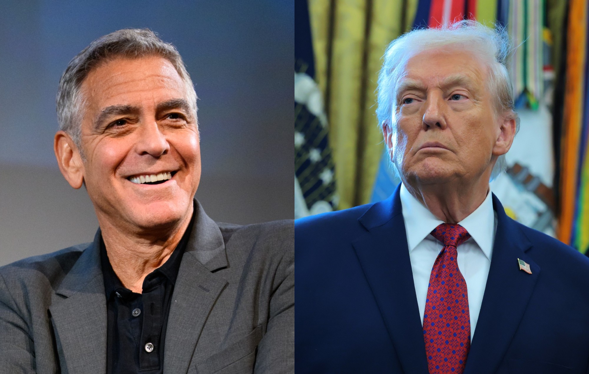 George Clooney Donald Trump