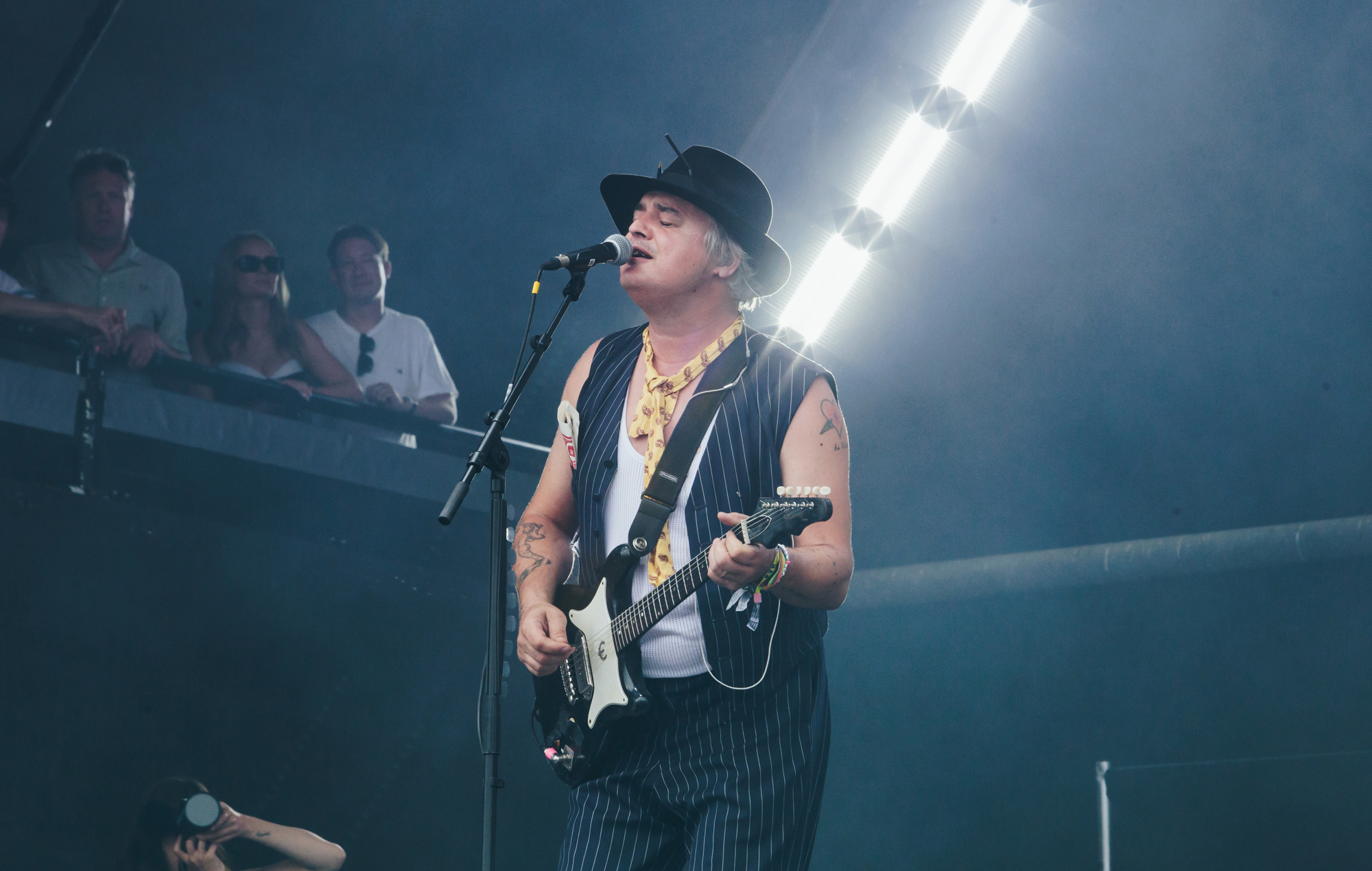 The Libertines live at Glastonbury 2025, photo by Andy Ford