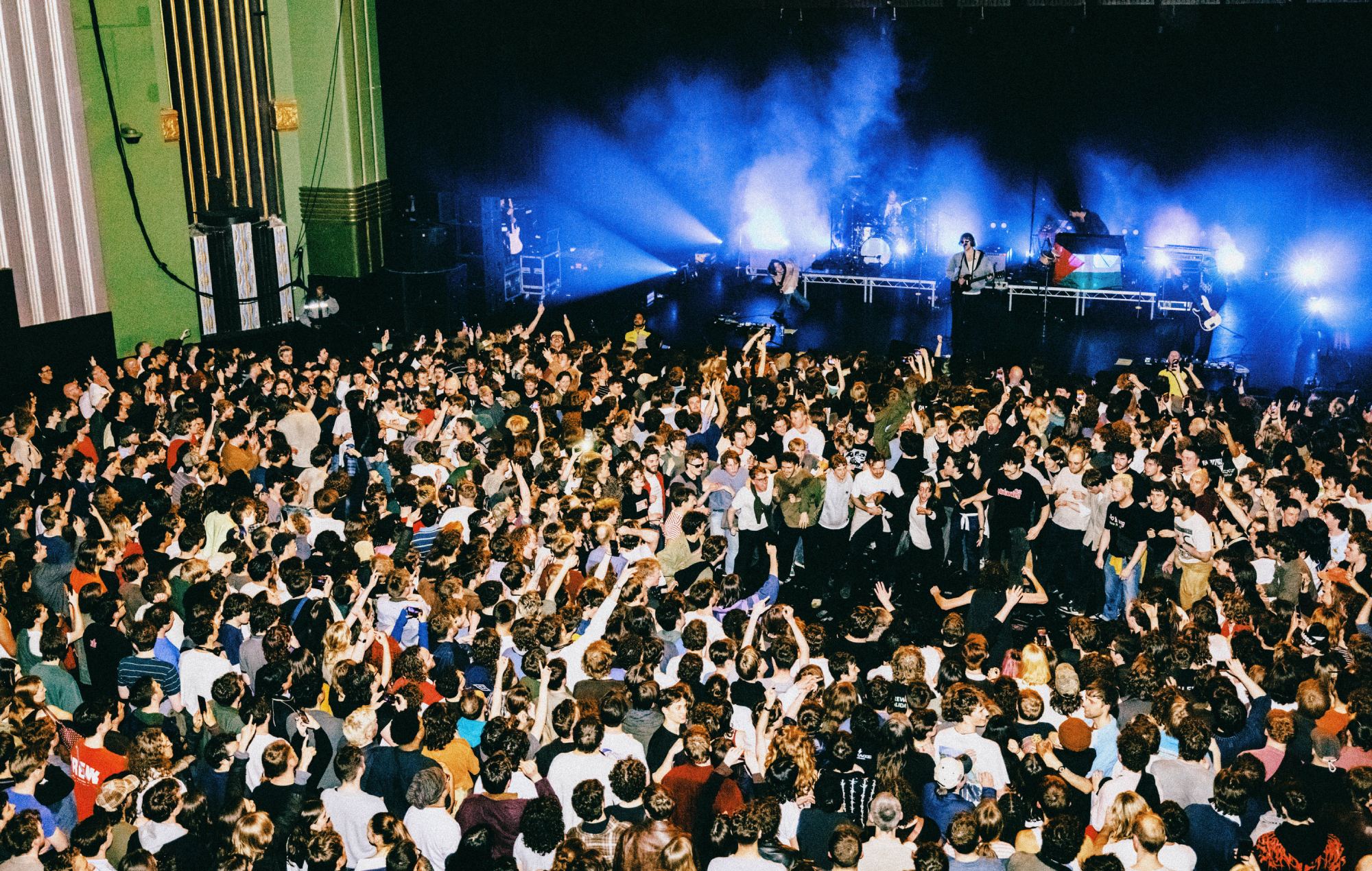 Geese, live at Hammersmith Apollo, March 2026. Credit: Lewis Evans
