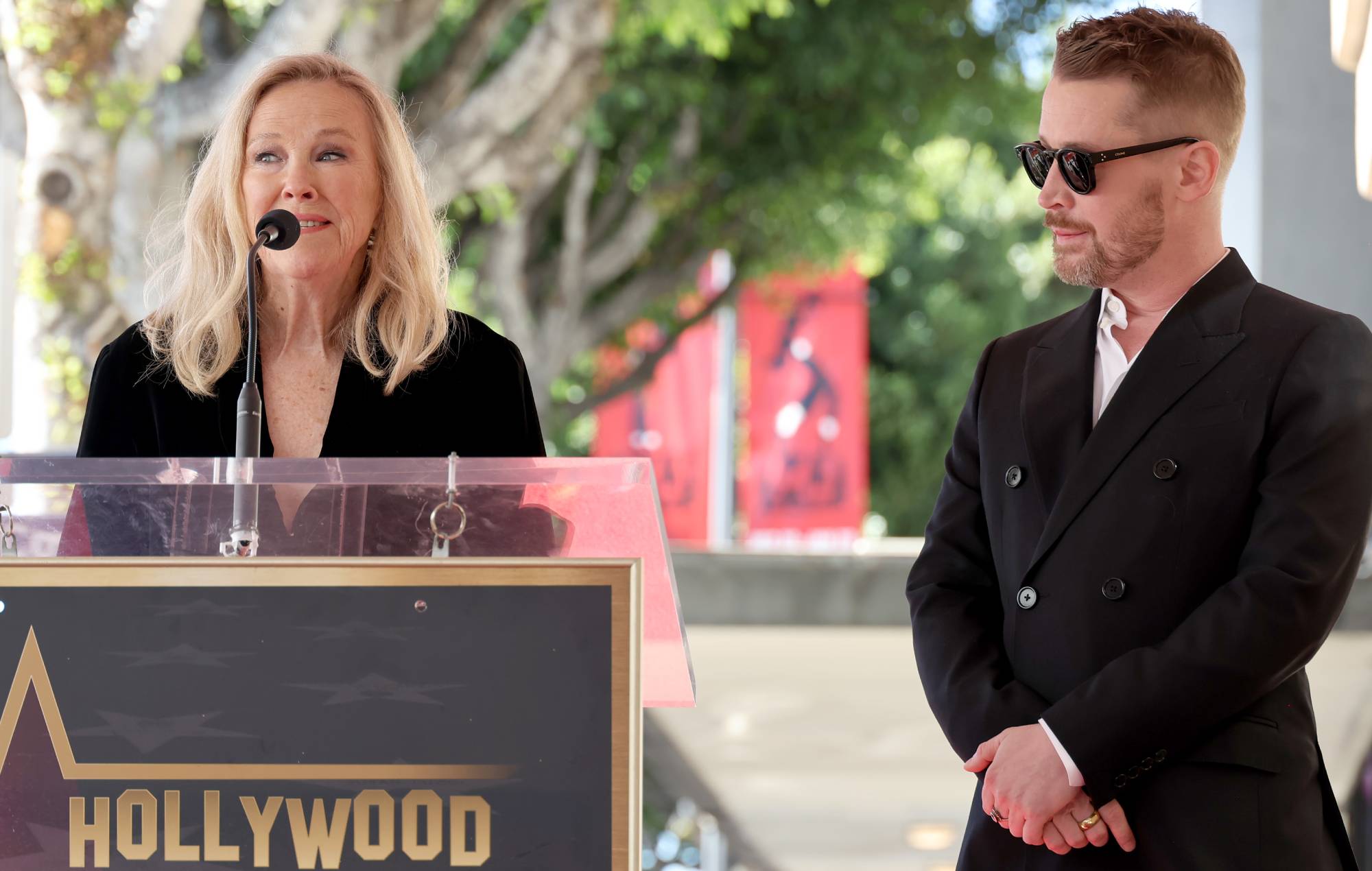 Catherine O'Hara and Macaulay Culkin