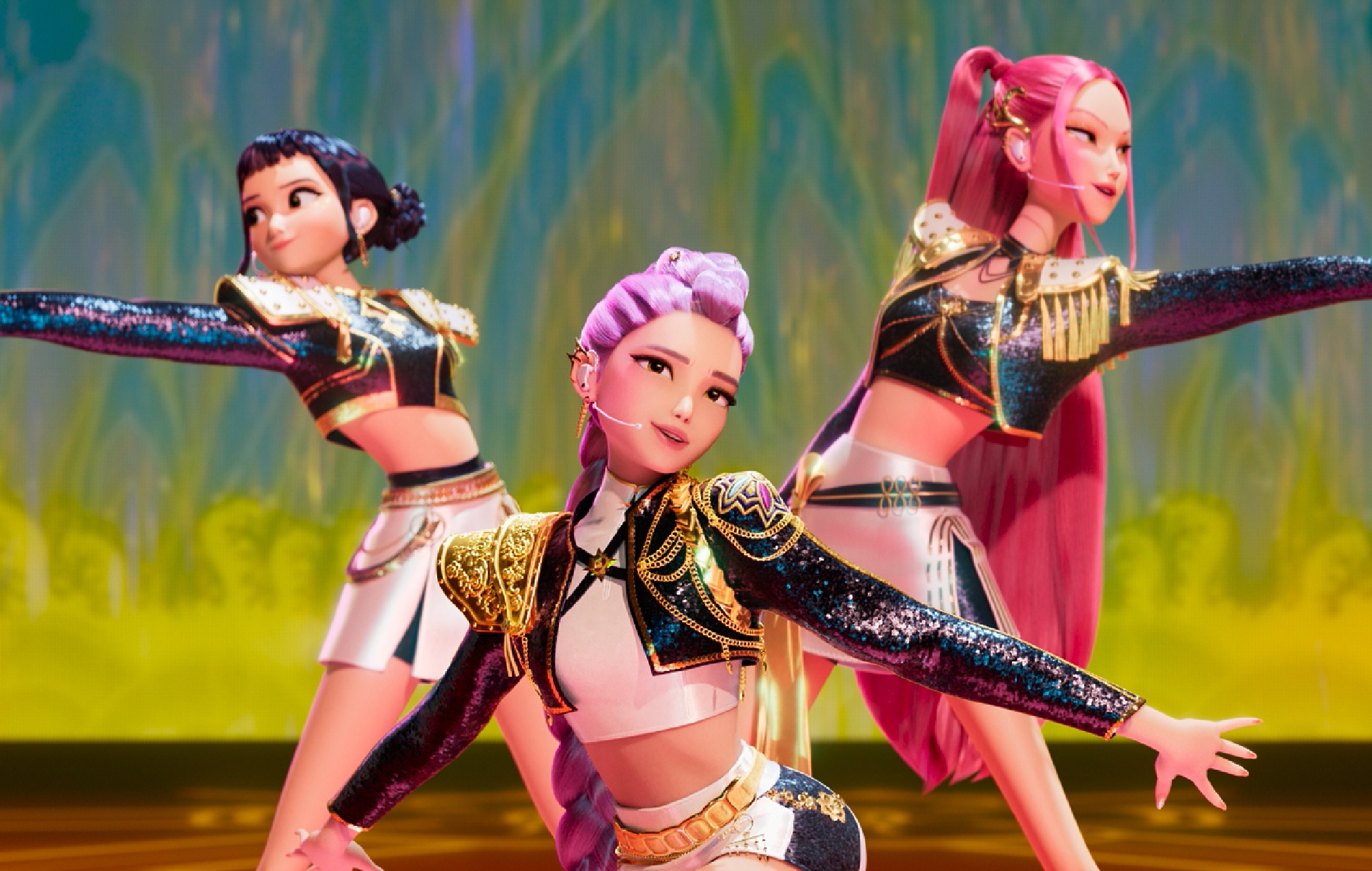 Huntr/x in 'Kpop Demond Hunters'