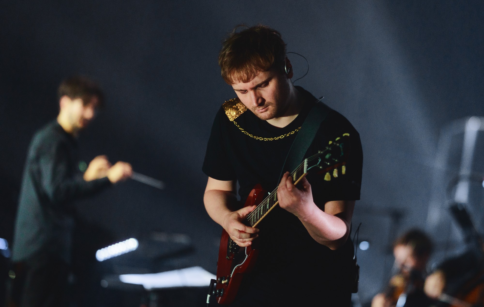 Lorien Testard onstage at 'A Painted Symphony' in Montpellier.