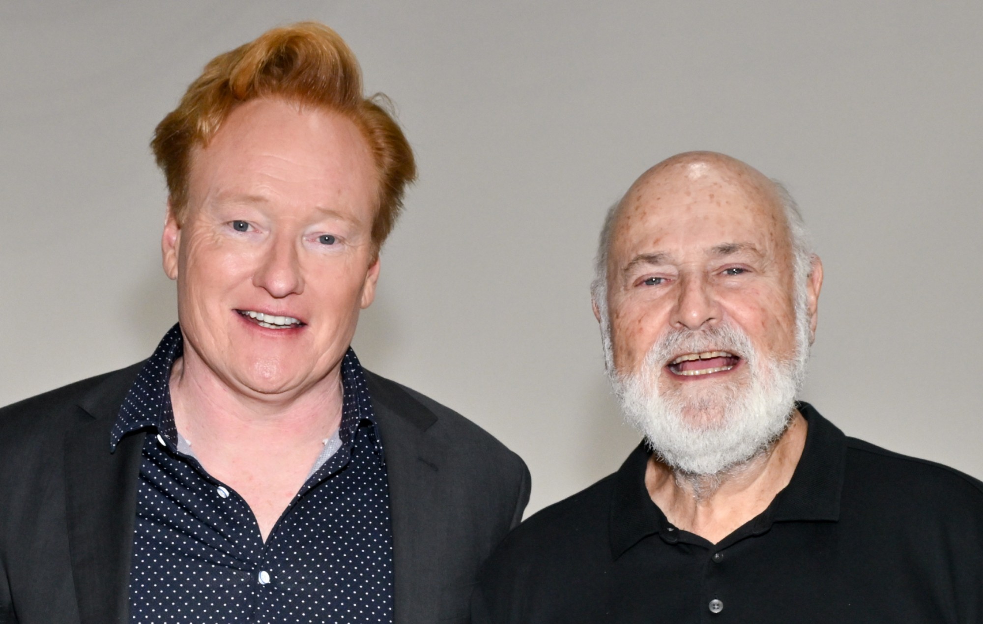 Conan O'Brien and Rob Reiner,