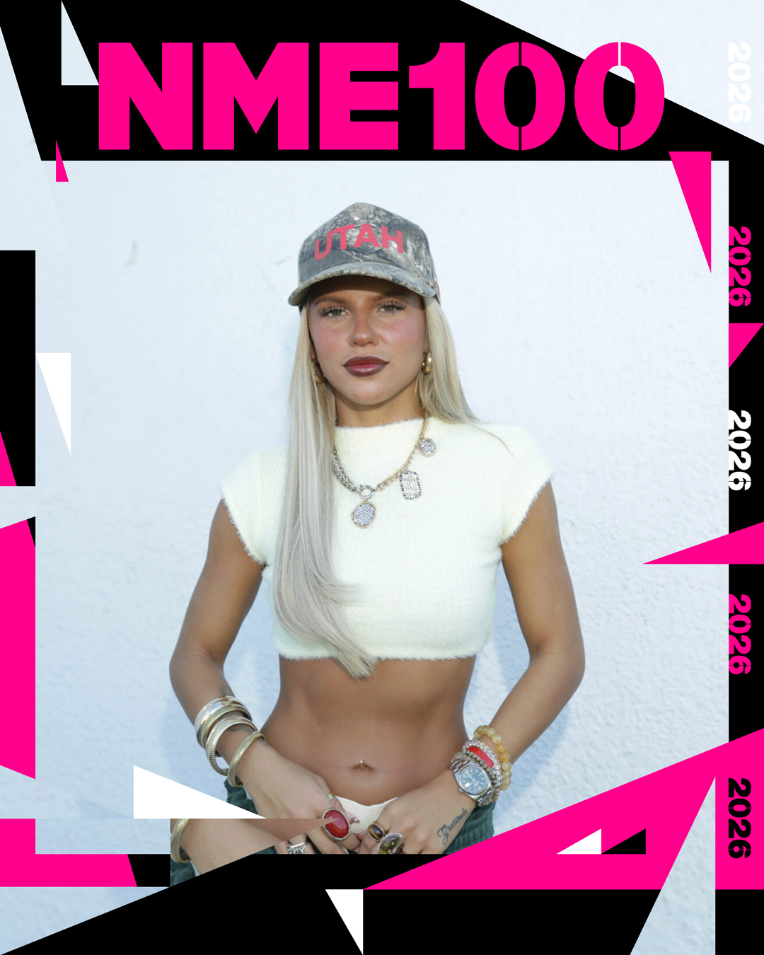 NME 100 of 2026 artist Skye Newman, photo by press