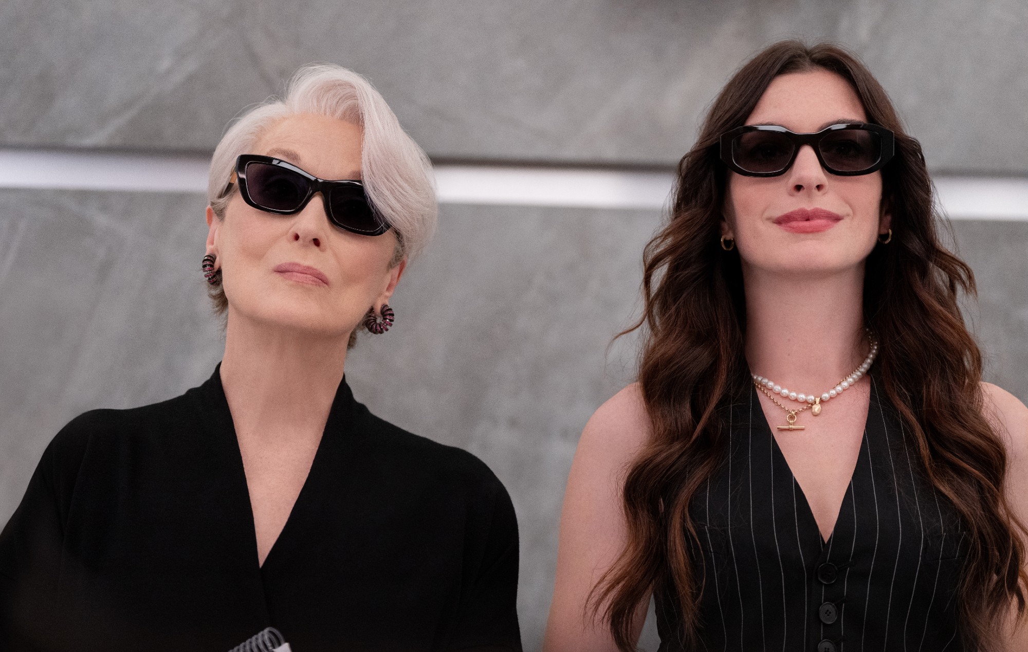 Anne Hathaway and Meryl Streep in 'The Devil Wears Prada 2'.