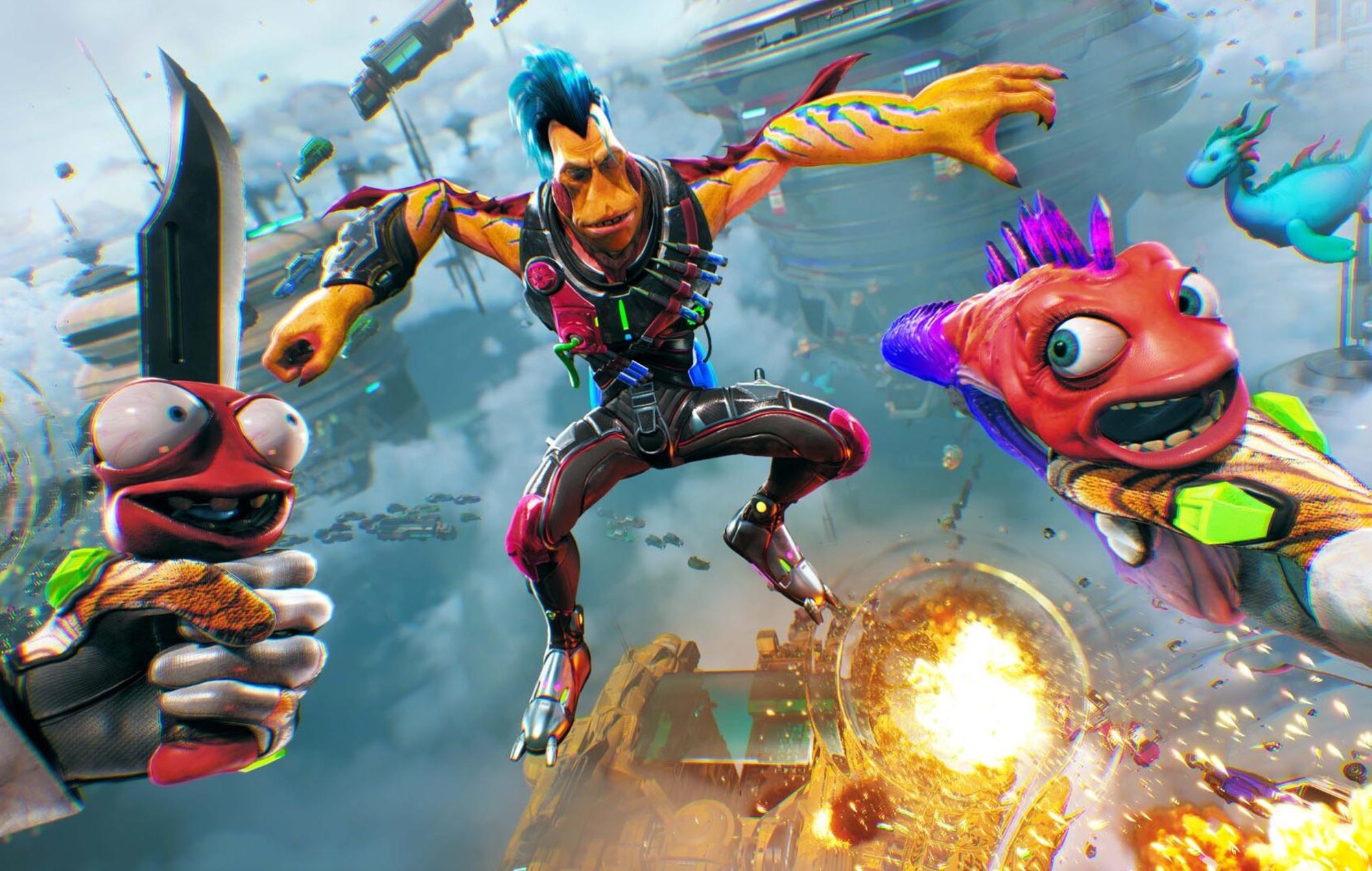 High On Life 2 Kenny: Sweezy and Knifey can be seen fighting an enemy