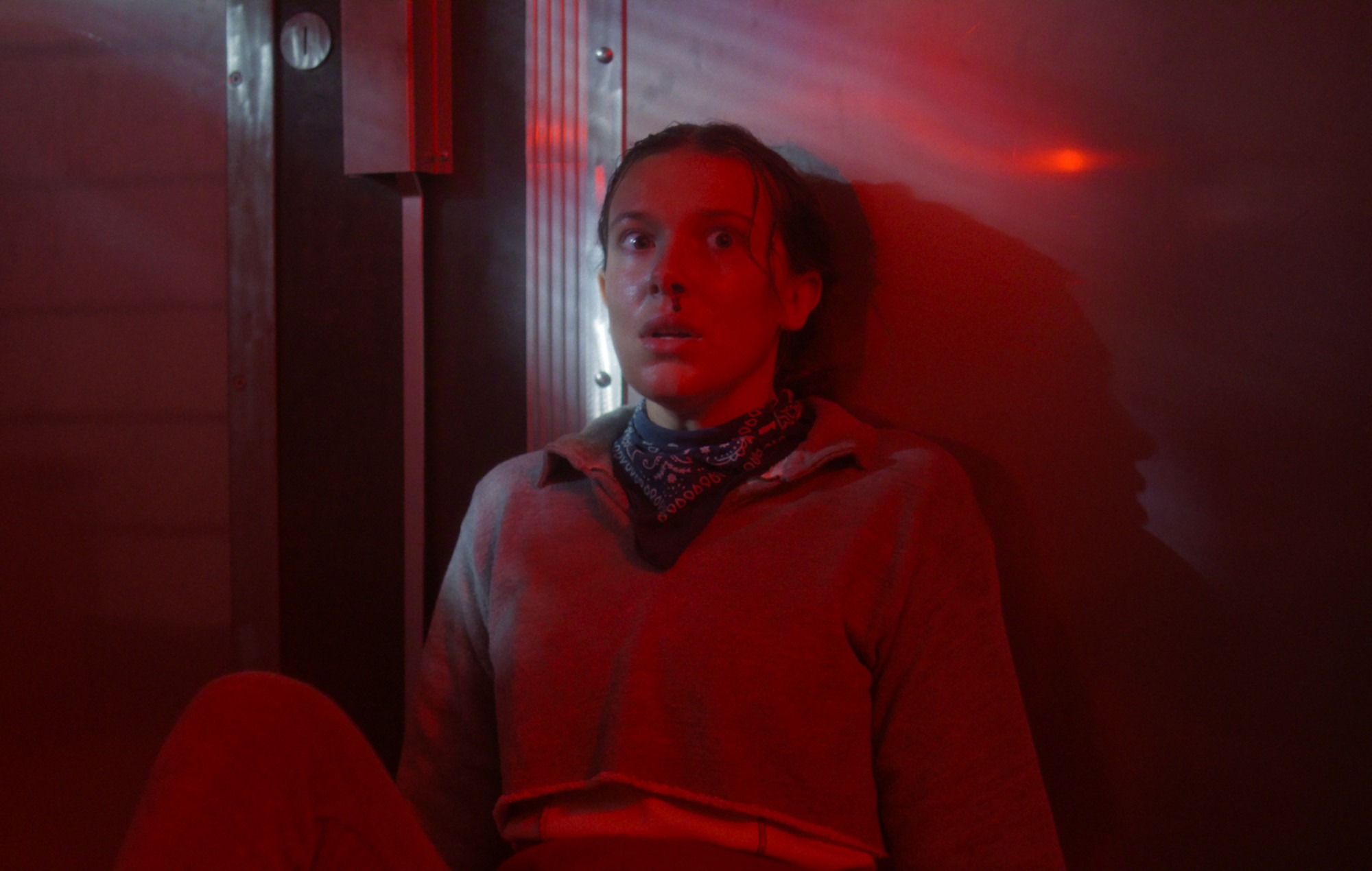 Millie Bobby Brown as Eleven in Stranger Things season 5