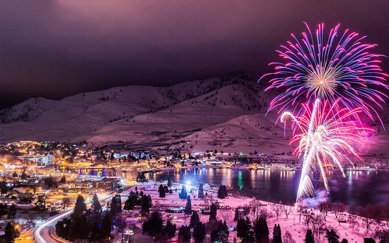 Lake Chelan Winterfest winter festival 