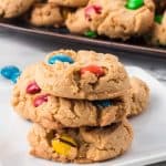 Peanut Butter M&M Cookies