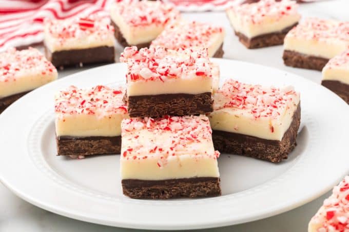 Peppermint Bark Fudge