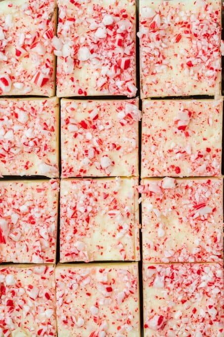 Peppermint Bark Fudge