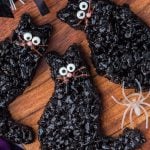 Halloween Black Cats Rice Krispie Treats
