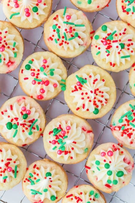 Christmas Sugar Cookie Cups