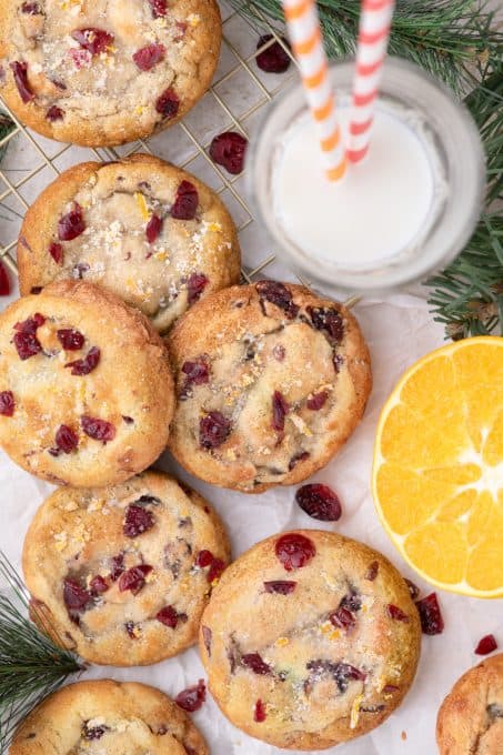 Orange Cranberry Cookies