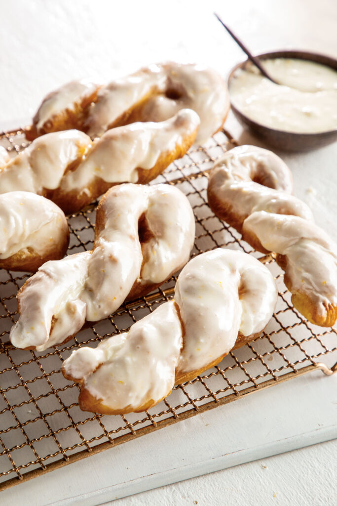 Coconut-Orange Tiger Tails