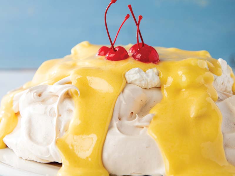 Pina Colada Pavlova