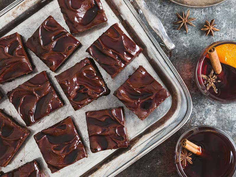 Mulled Spice Brownies
