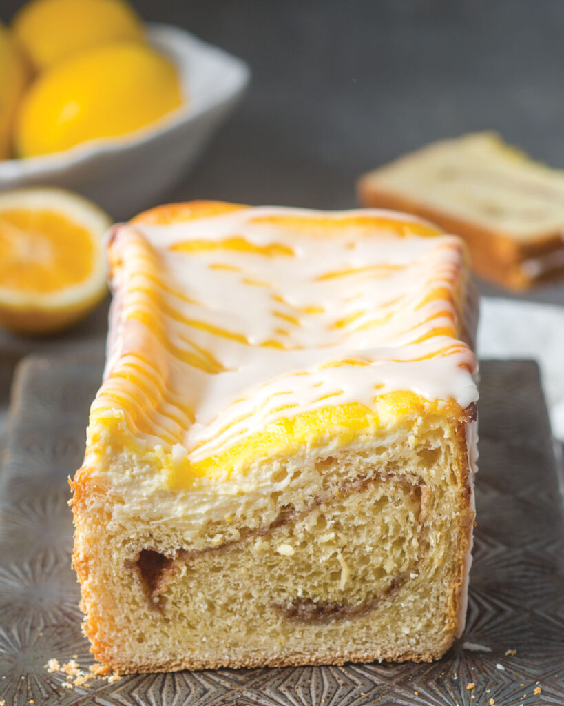 Meyer Lemon Danish Loaves