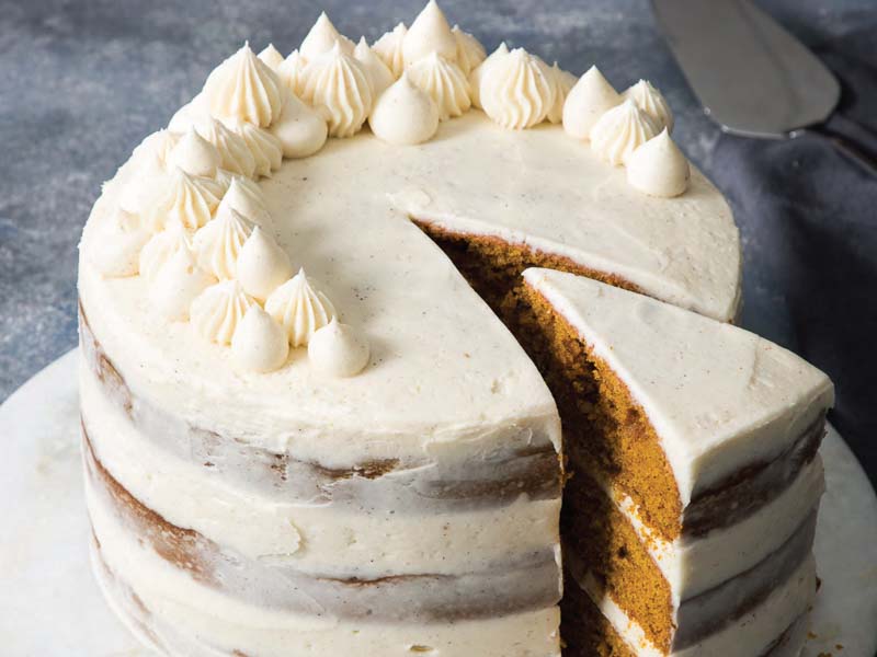 Pumpkin Spice Layer Cake