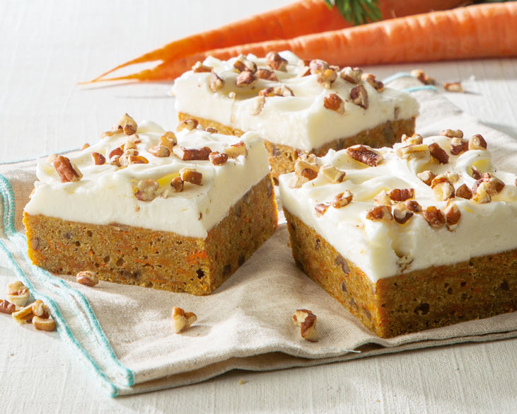 carrot cake blondies