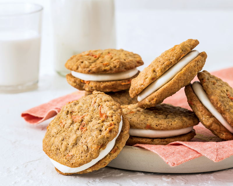 carrot cake sandwich cookies