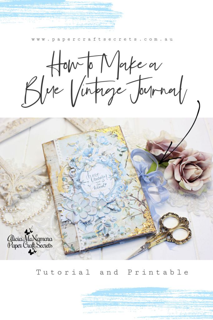 How to Make a Vintage Junk Journal by Alicia McNamara