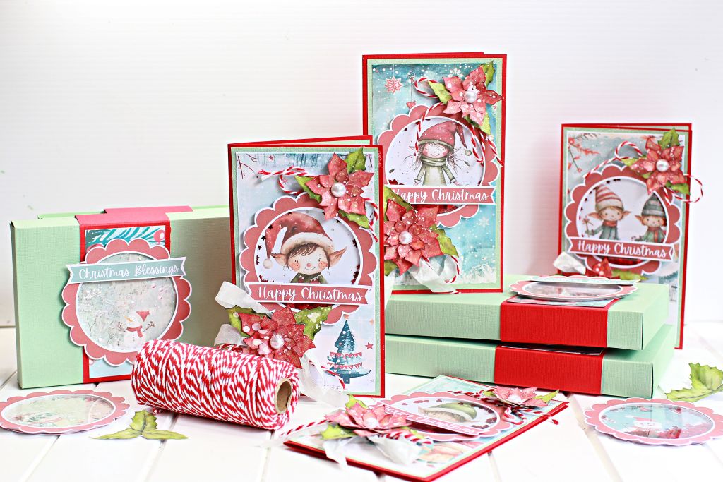 How to Make Christmas Shaker Cards Free Christmas Card Printable by Alicia McNamara