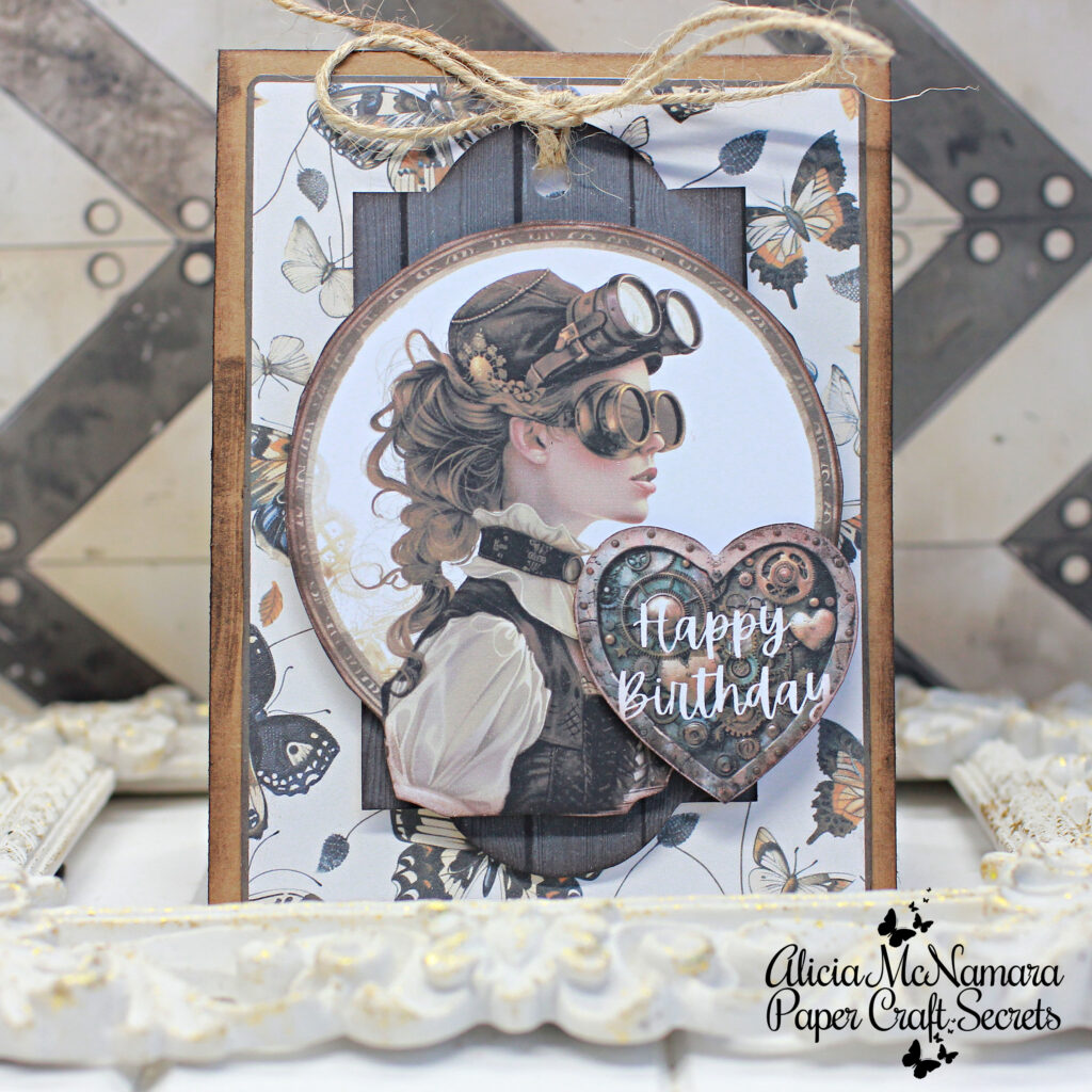 How to Make Steampunk Vintage Cards by Alicia McNamara
